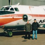 AN-26BRL "Arctic" in Arkhangelsk airport