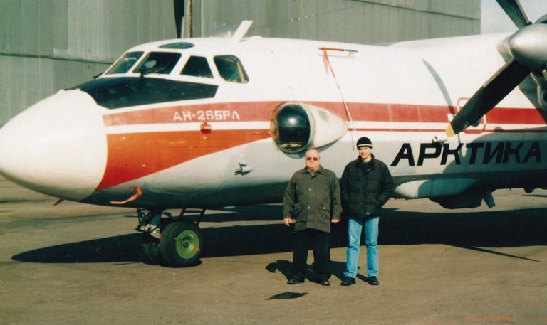 AN-26BRL "Arctic" in Arkhangelsk airport