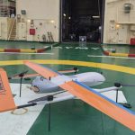 UAVs on board the icebreaker