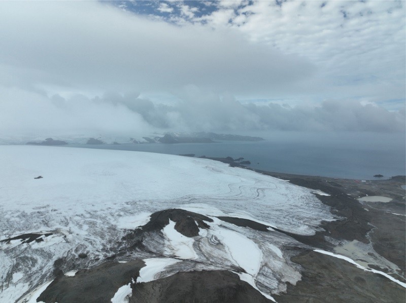 How drones participated in the study of glaciers